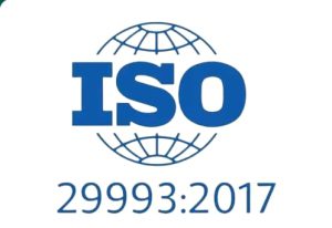 ISO 29993:2017 logo